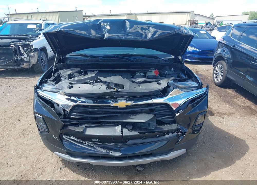 2022 CHEVROLET BLAZER FWD 2LT VIN: 3GNKBCR46NS224178