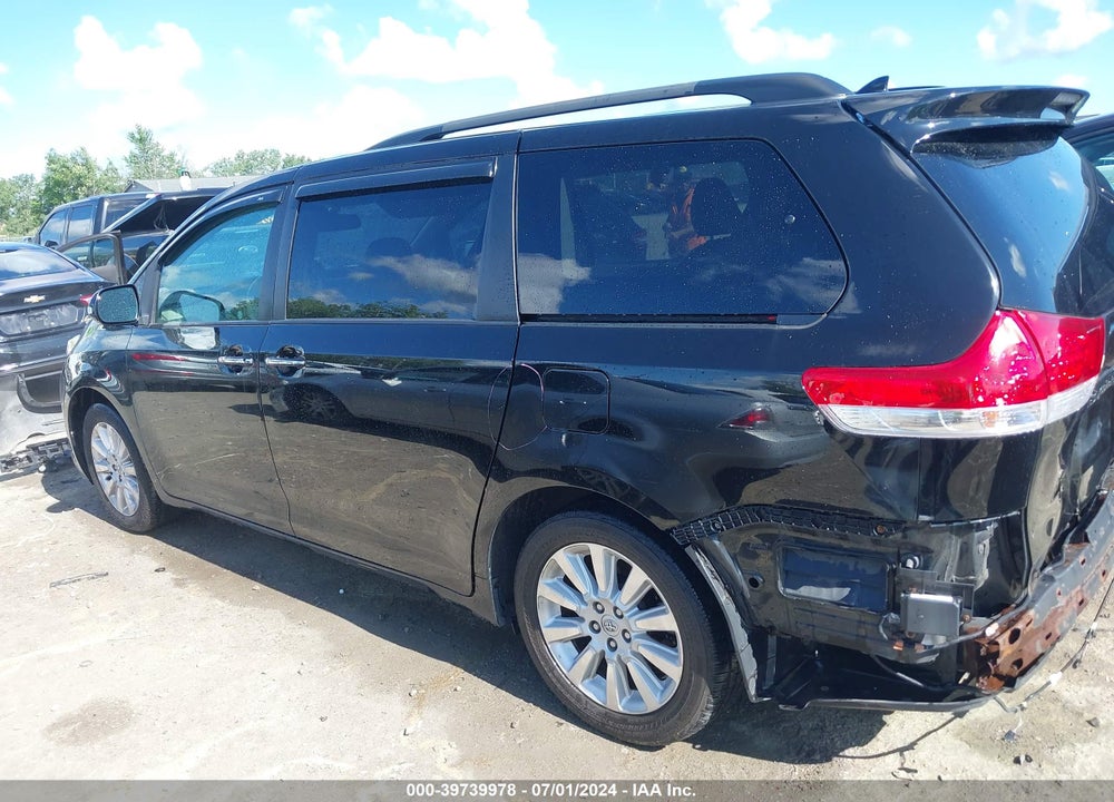 2014 TOYOTA SIENNA LIMITED 7 PASSENGER VIN: 5TDDK3DC6ES074514