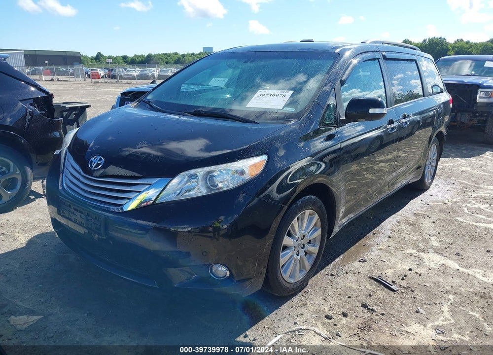2014 TOYOTA SIENNA LIMITED 7 PASSENGER VIN: 5TDDK3DC6ES074514