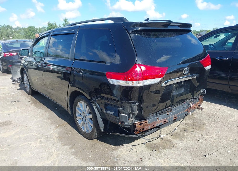2014 TOYOTA SIENNA LIMITED 7 PASSENGER VIN: 5TDDK3DC6ES074514