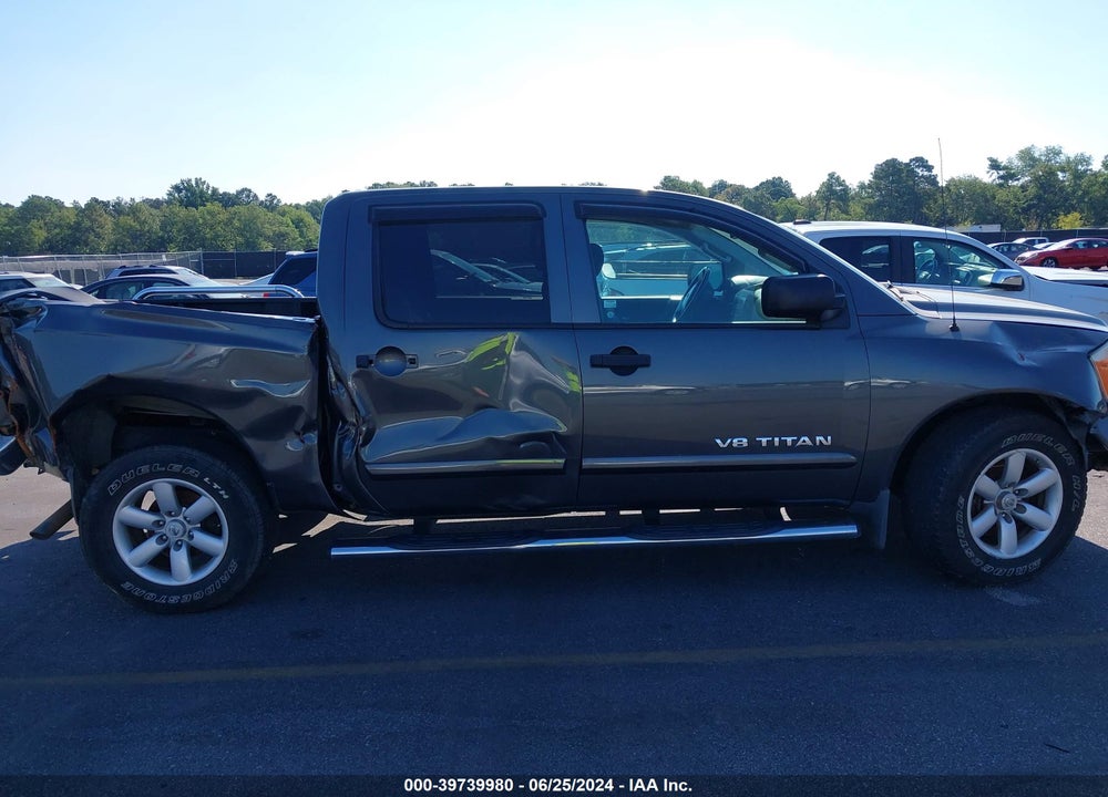 2012 NISSAN TITAN SV VIN: 1N6BA0ED4CN314854