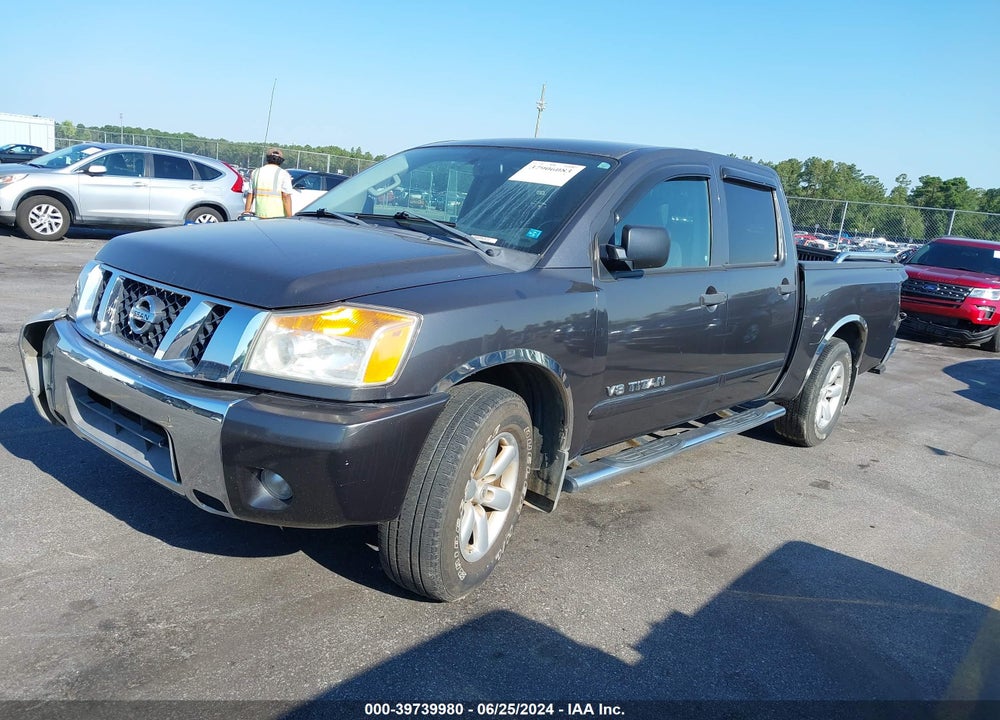 2012 NISSAN TITAN SV VIN: 1N6BA0ED4CN314854