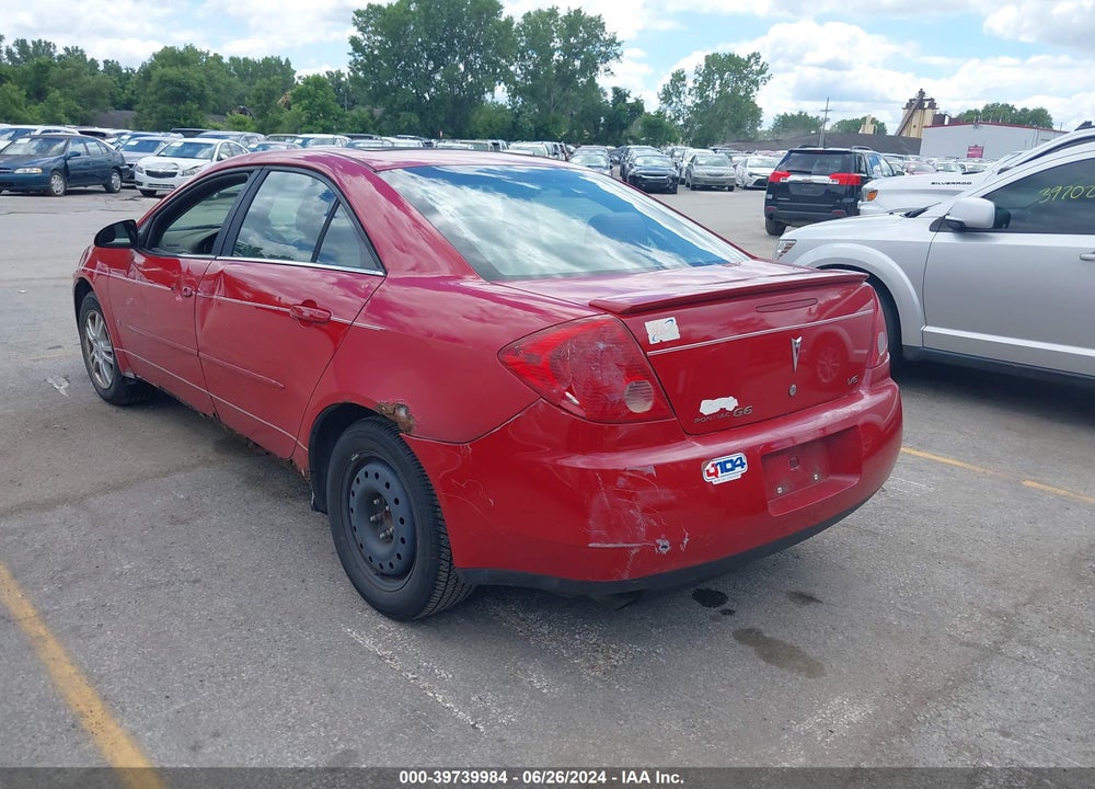 2006 PONTIAC G6 VIN: 1G2ZG558064118893