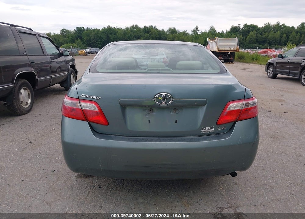 2008 TOYOTA CAMRY LE VIN: 4T1BE46K18U781329