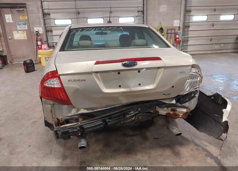 2010 FORD FUSION SE VIN: 3FAHP0HG7AR218928
