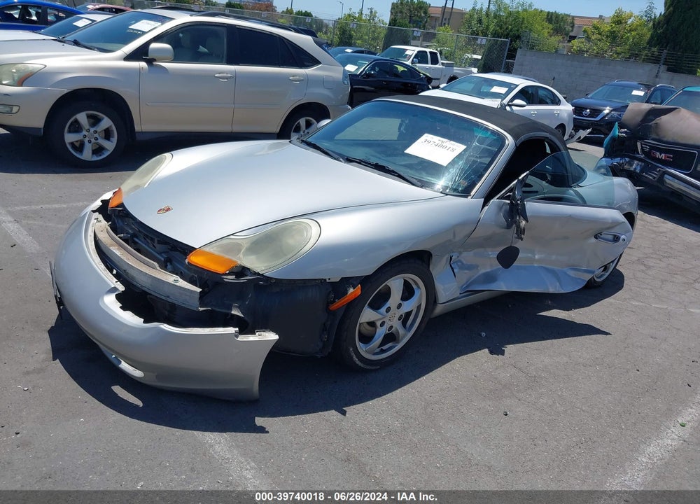2001 PORSCHE BOXSTER VIN: WP0CA29841U623307