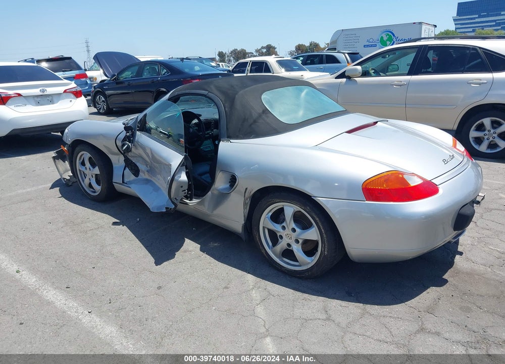 2001 PORSCHE BOXSTER VIN: WP0CA29841U623307