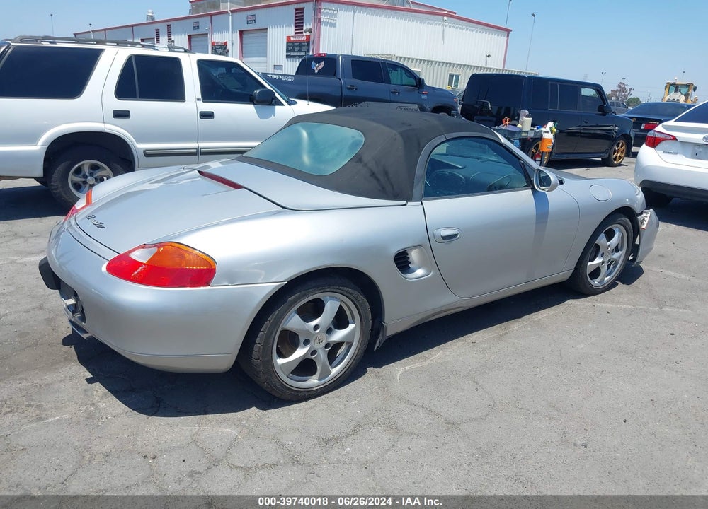 2001 PORSCHE BOXSTER VIN: WP0CA29841U623307