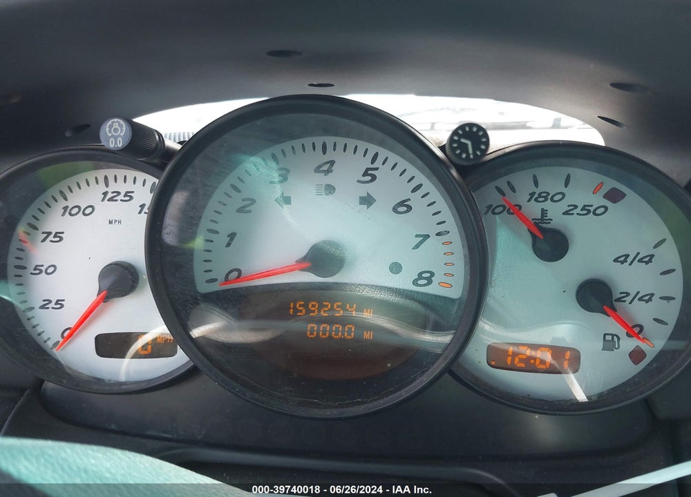 2001 PORSCHE BOXSTER VIN: WP0CA29841U623307
