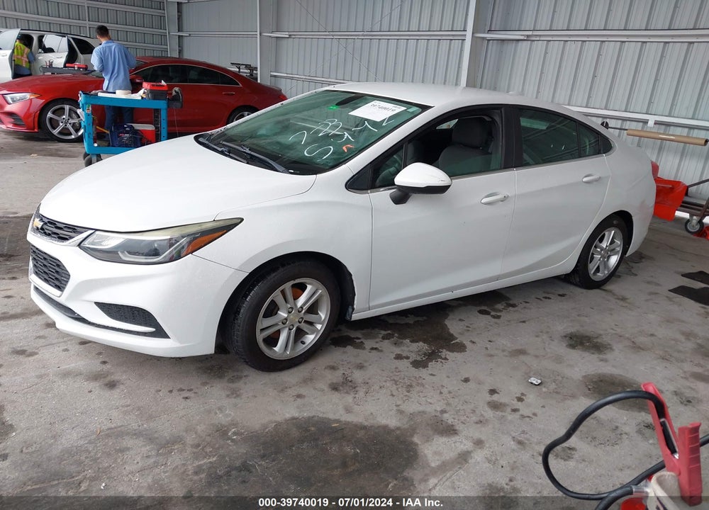 2017 CHEVROLET CRUZE LT AUTO VIN: 1G1BE5SM6H7235442