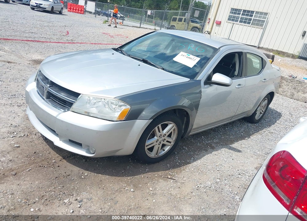 2010 DODGE AVENGER R/T VIN: 1B3CC5FB1AN224653