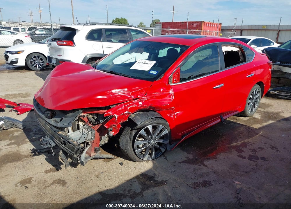 2018 NISSAN SENTRA SR VIN: 3N1AB7AP3JY324900