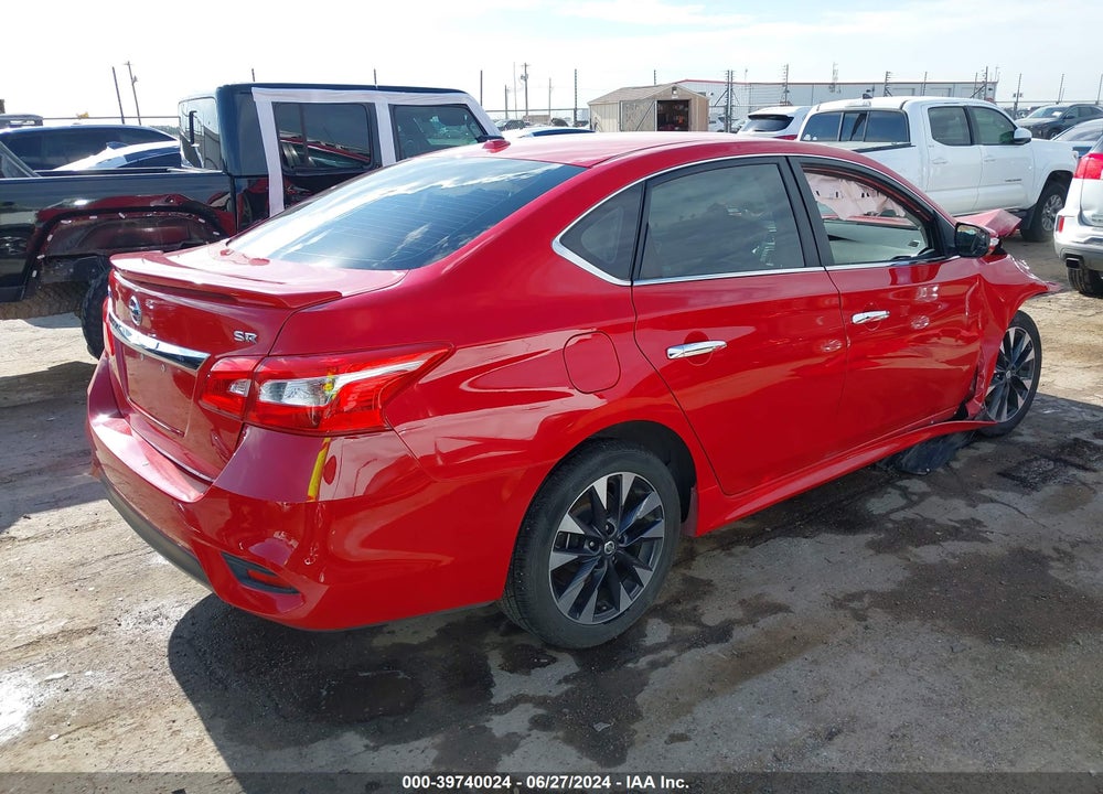 2018 NISSAN SENTRA SR VIN: 3N1AB7AP3JY324900
