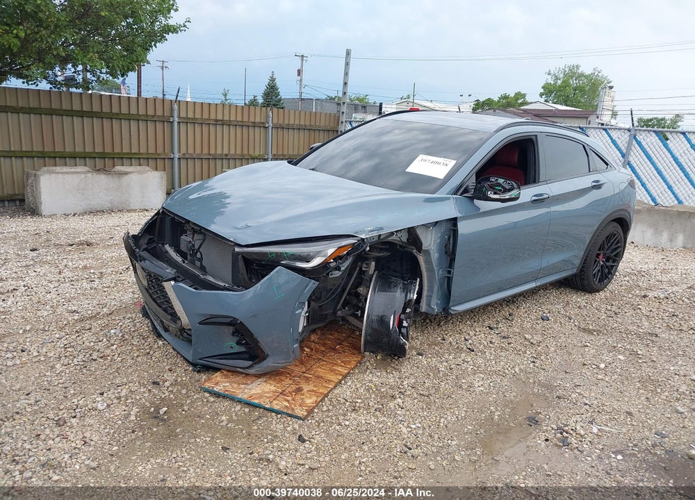 2022 INFINITI QX55 SENSORY AWD VIN: 3PCAJ5L35NF112533