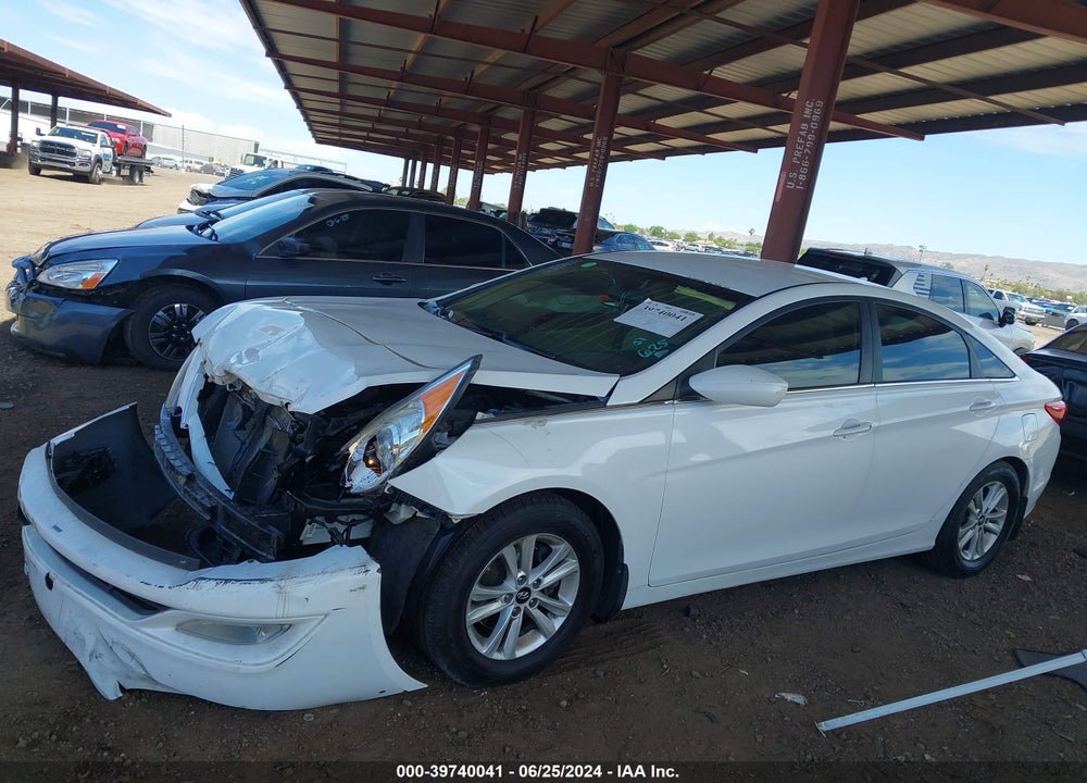 2013 HYUNDAI SONATA GLS VIN: 5NPEB4AC4DH608094