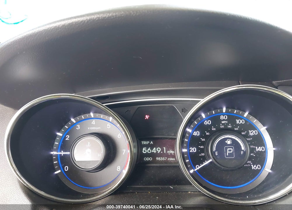 2013 HYUNDAI SONATA GLS VIN: 5NPEB4AC4DH608094