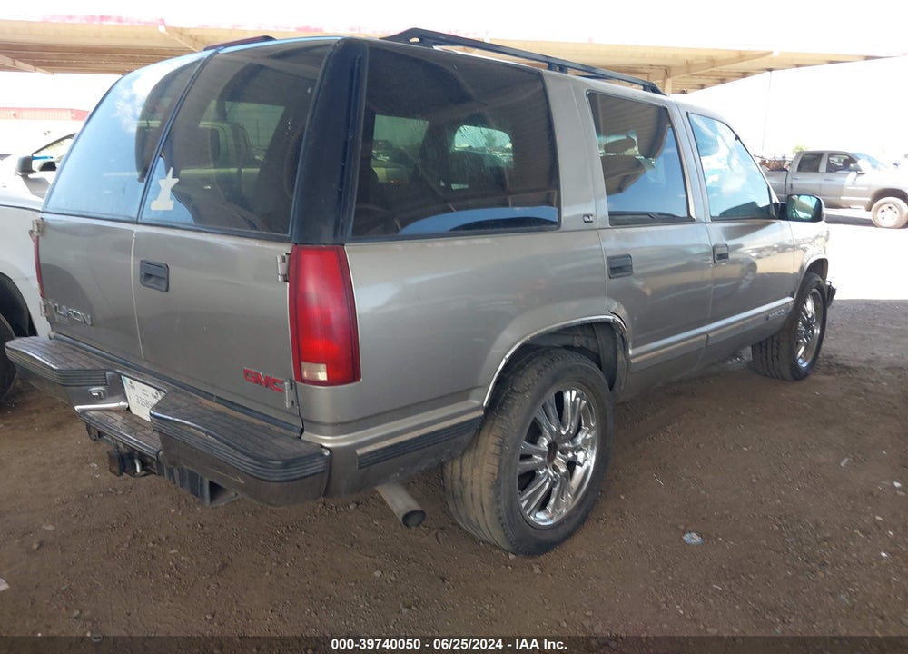 1999 GMC YUKON SLE VIN: 1GKEC13R0XJ811352