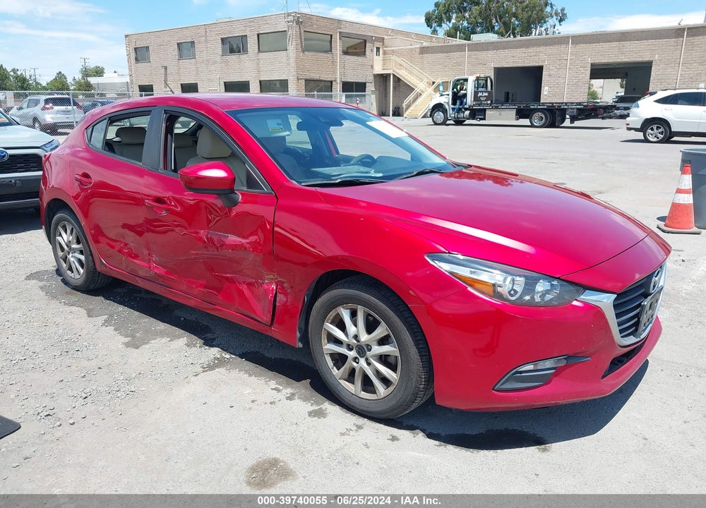 2018 MAZDA 3 SPORT VIN: 3MZBN1K70JM219322