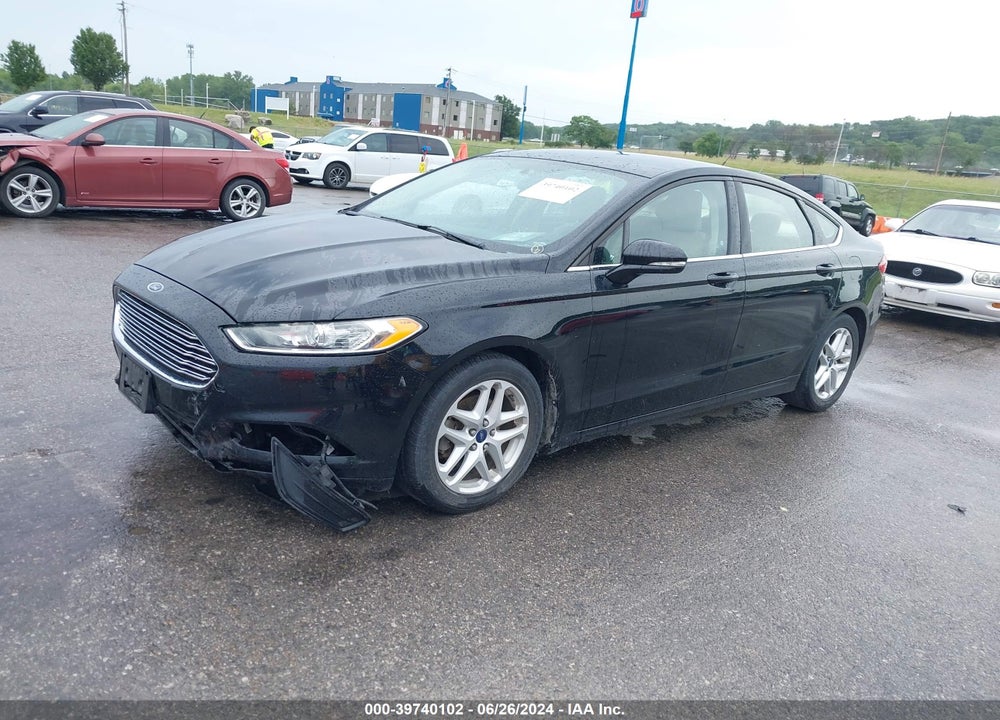 2016 FORD FUSION SE VIN: 3FA6P0H74GR246248