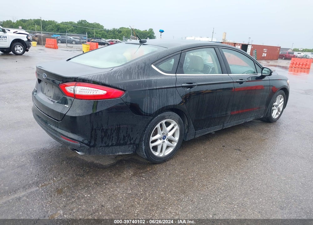 2016 FORD FUSION SE VIN: 3FA6P0H74GR246248