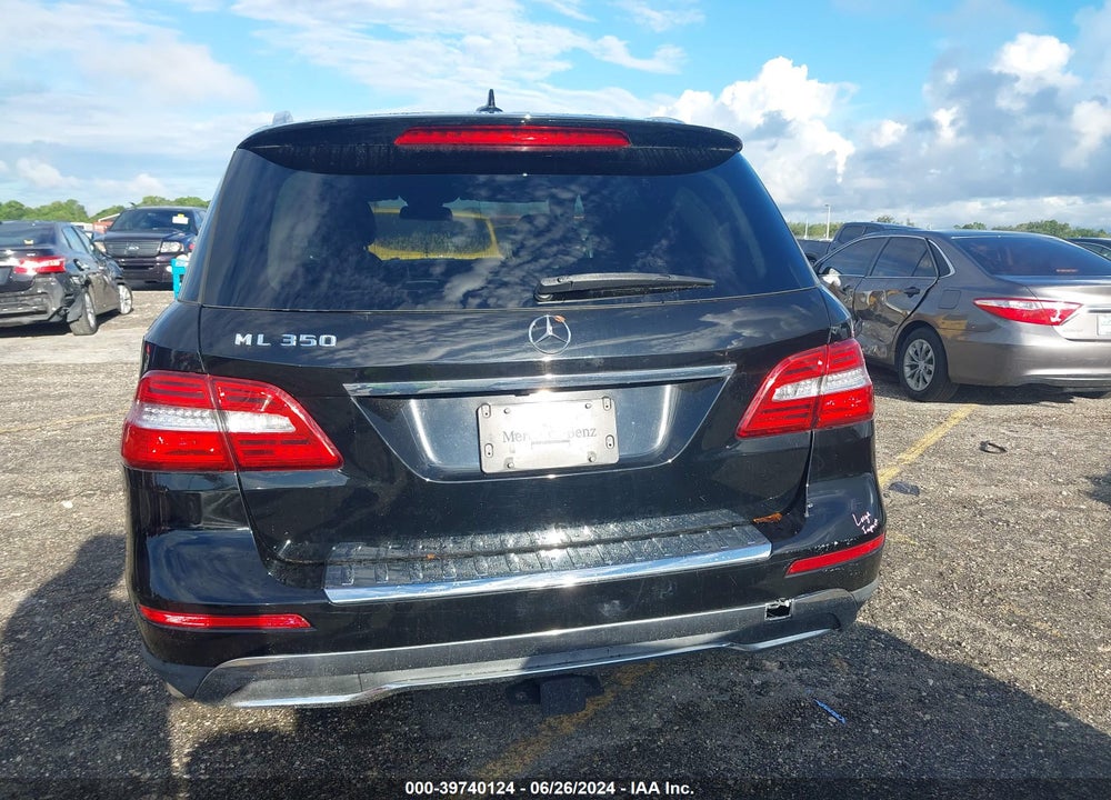 2015 MERCEDES-BENZ ML 350 VIN: 4JGDA5JB2FA610248