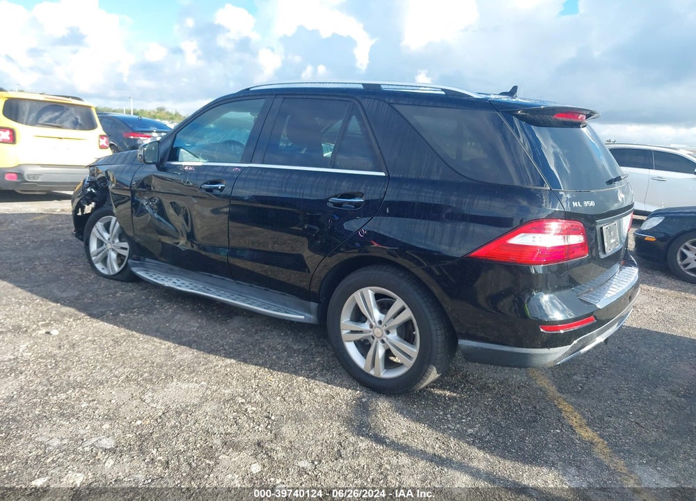 2015 MERCEDES-BENZ ML 350 VIN: 4JGDA5JB2FA610248