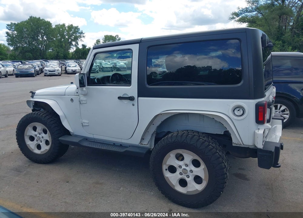 2014 JEEP WRANGLER SAHARA VIN: 1C4AJWBG2EL315158