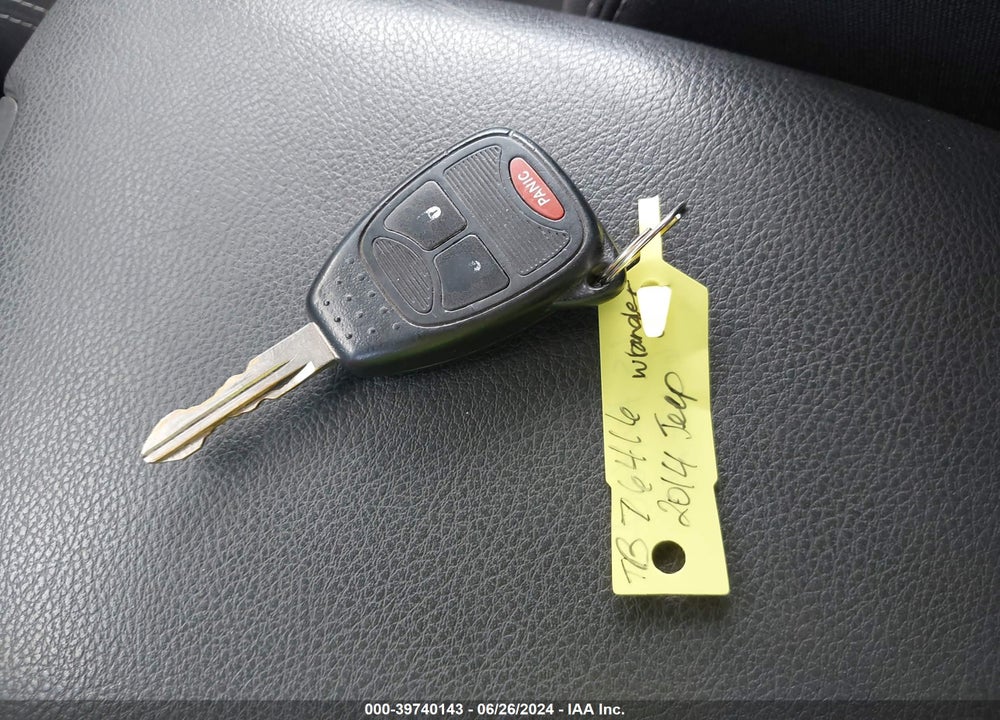 2014 JEEP WRANGLER SAHARA VIN: 1C4AJWBG2EL315158