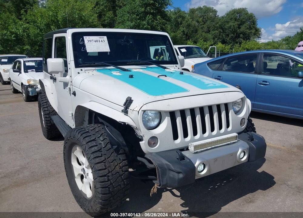 2014 JEEP WRANGLER SAHARA VIN: 1C4AJWBG2EL315158