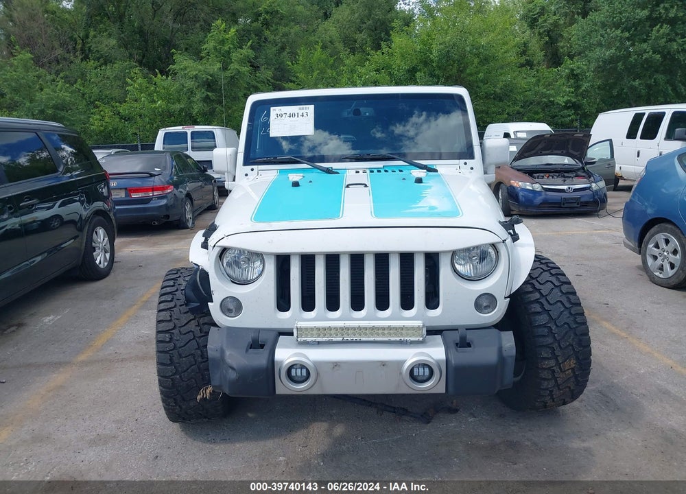 2014 JEEP WRANGLER SAHARA VIN: 1C4AJWBG2EL315158