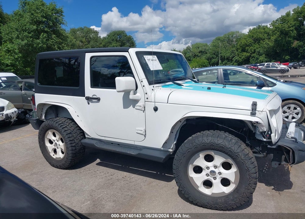 2014 JEEP WRANGLER SAHARA VIN: 1C4AJWBG2EL315158