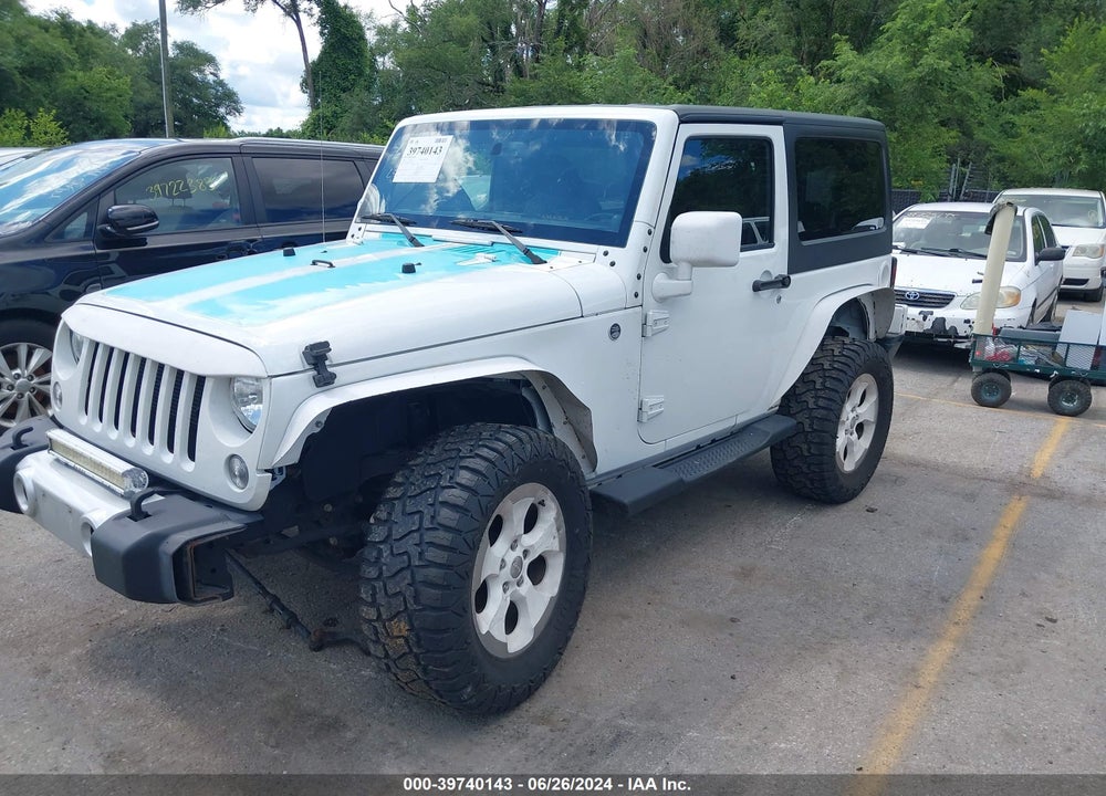 2014 JEEP WRANGLER SAHARA VIN: 1C4AJWBG2EL315158