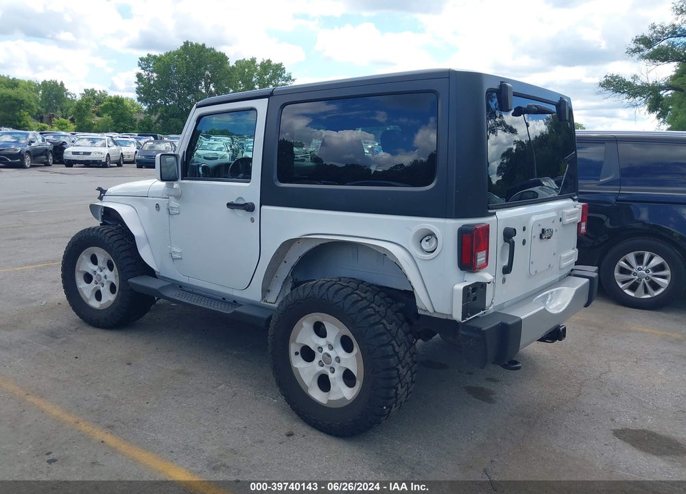 2014 JEEP WRANGLER SAHARA VIN: 1C4AJWBG2EL315158