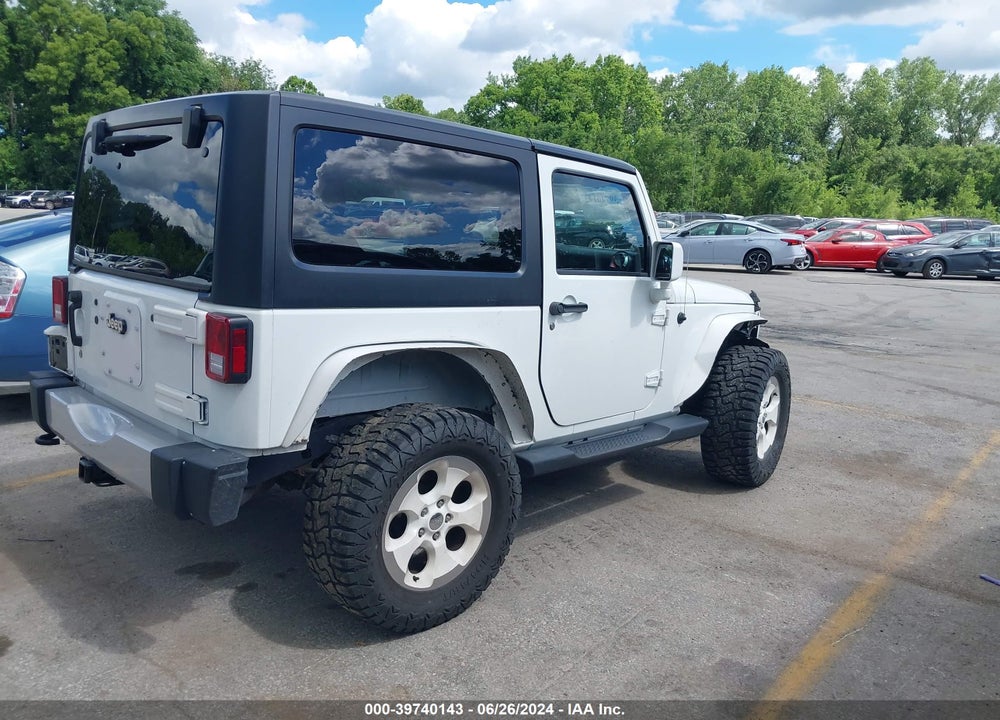 2014 JEEP WRANGLER SAHARA VIN: 1C4AJWBG2EL315158