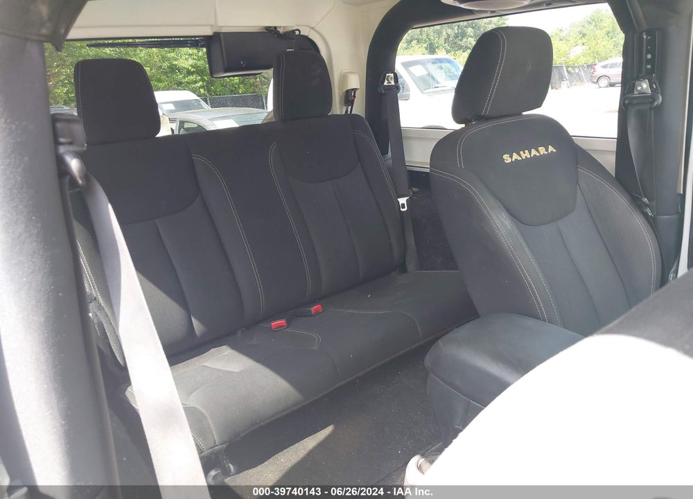 2014 JEEP WRANGLER SAHARA VIN: 1C4AJWBG2EL315158