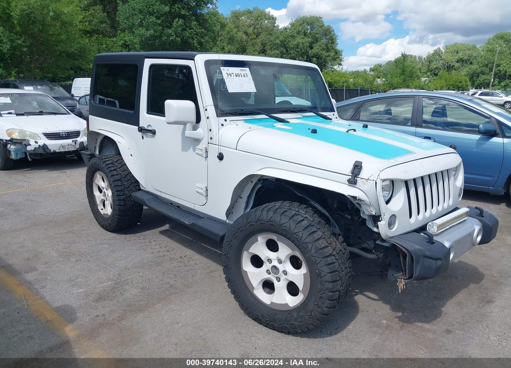 2014 JEEP WRANGLER SAHARA VIN: 1C4AJWBG2EL315158