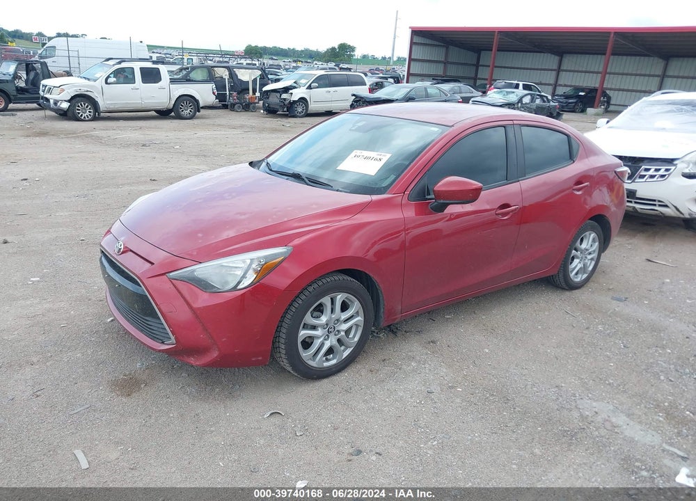 2017 TOYOTA YARIS IA VIN: 3MYDLBYV9HY155489
