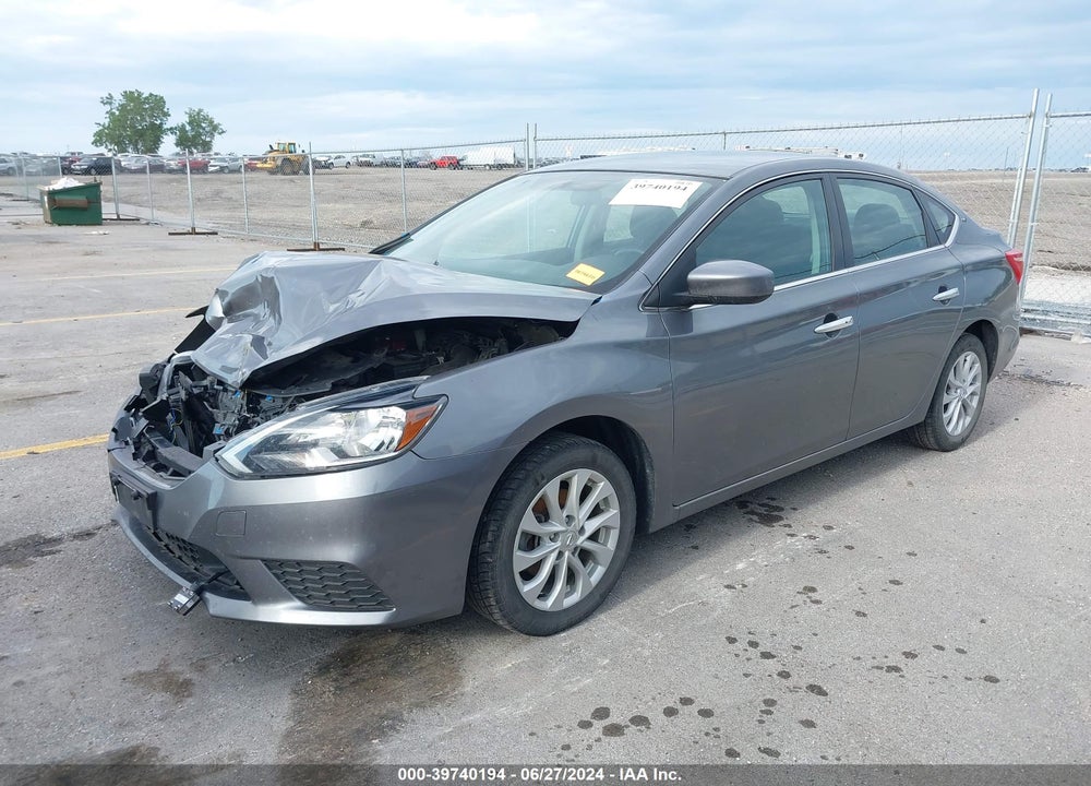 2019 NISSAN SENTRA SV VIN: 3N1AB7AP2KY429543