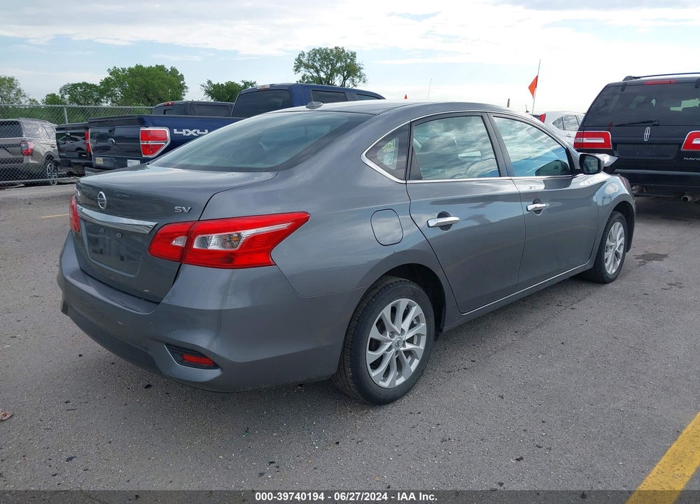 2019 NISSAN SENTRA SV VIN: 3N1AB7AP2KY429543