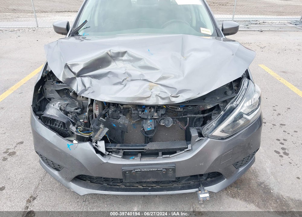2019 NISSAN SENTRA SV VIN: 3N1AB7AP2KY429543