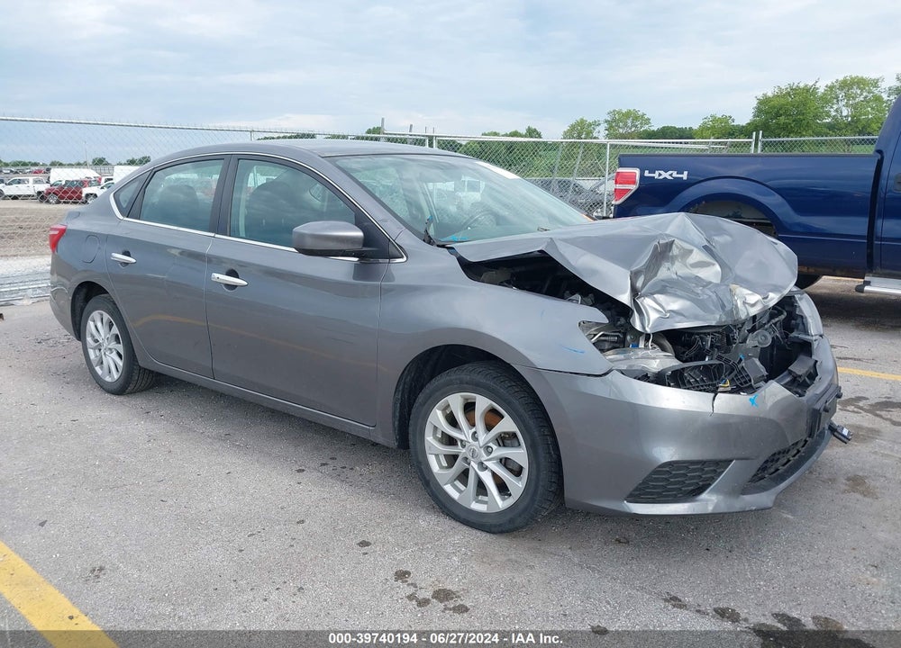 2019 NISSAN SENTRA SV VIN: 3N1AB7AP2KY429543