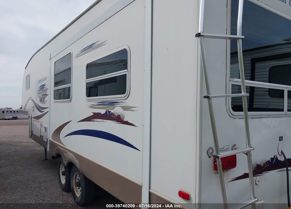 2006 KEYSTONE TRAVEL TRAILER VIN: 4YDF276246A227777