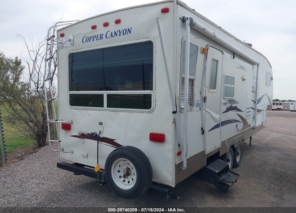 2006 KEYSTONE TRAVEL TRAILER VIN: 4YDF276246A227777
