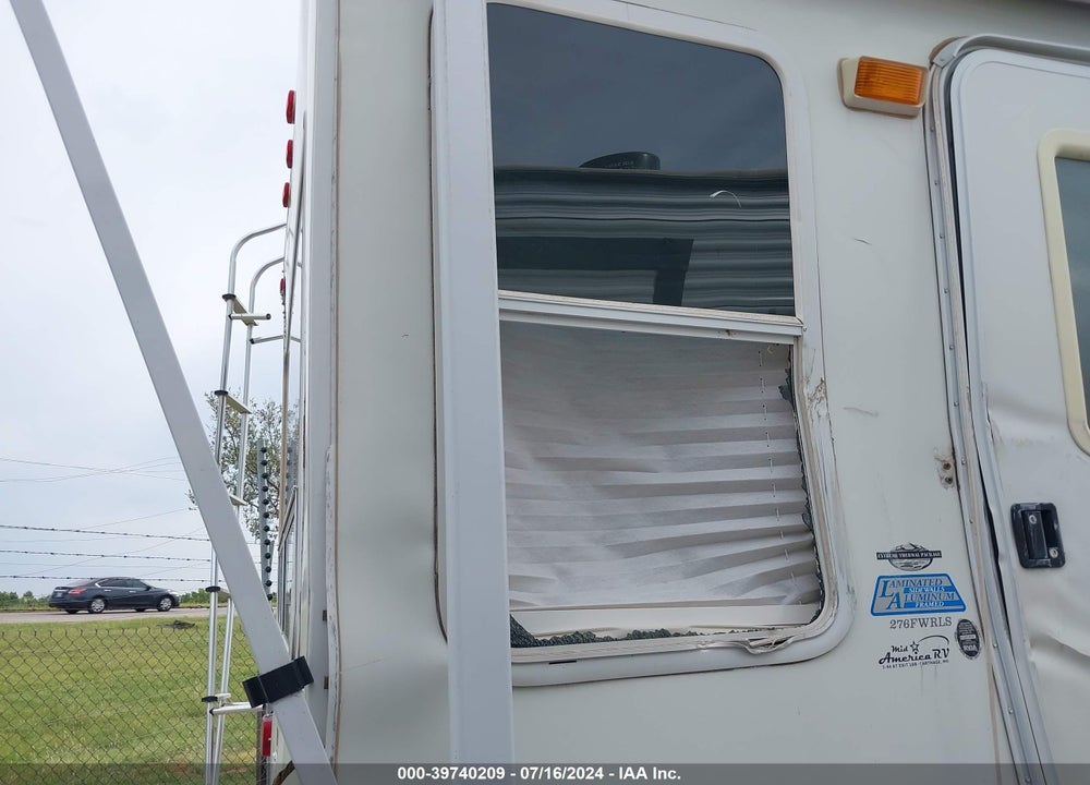 2006 KEYSTONE TRAVEL TRAILER VIN: 4YDF276246A227777