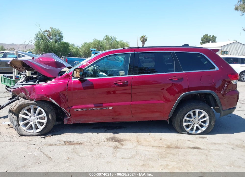 2022 JEEP GRAND CHEROKEE WK LAREDO E 4X4 VIN: 1C4RJFAG7NC116871