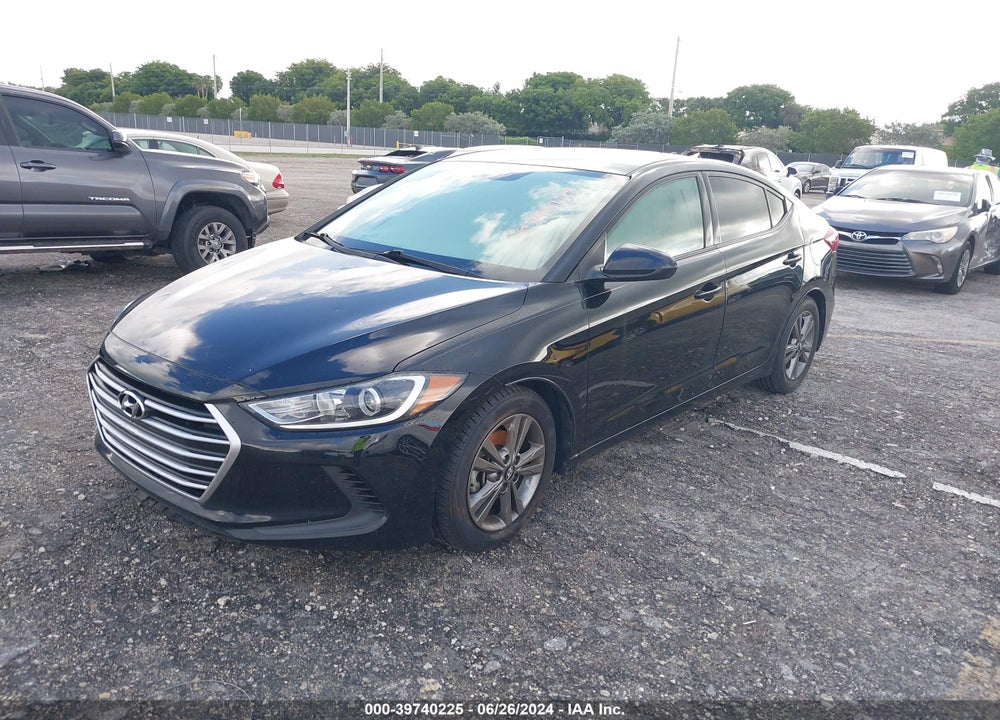 2017 HYUNDAI ELANTRA SE VIN: 5NPD84LF0HH007997