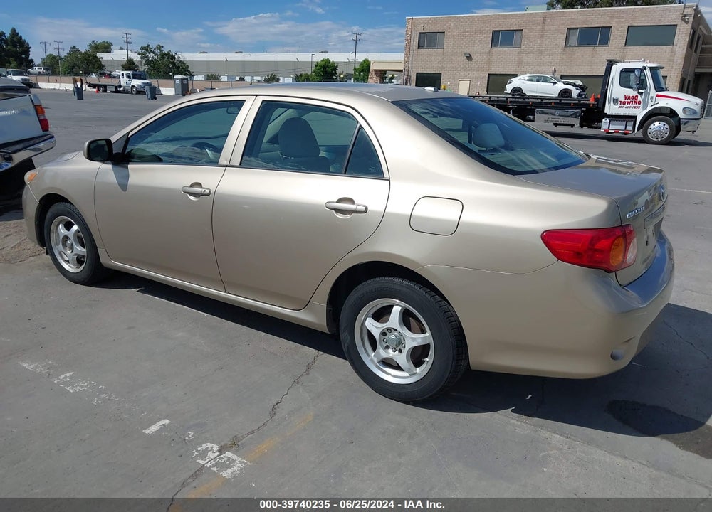 2009 TOYOTA COROLLA LE VIN: 1NXBU40E19Z078921