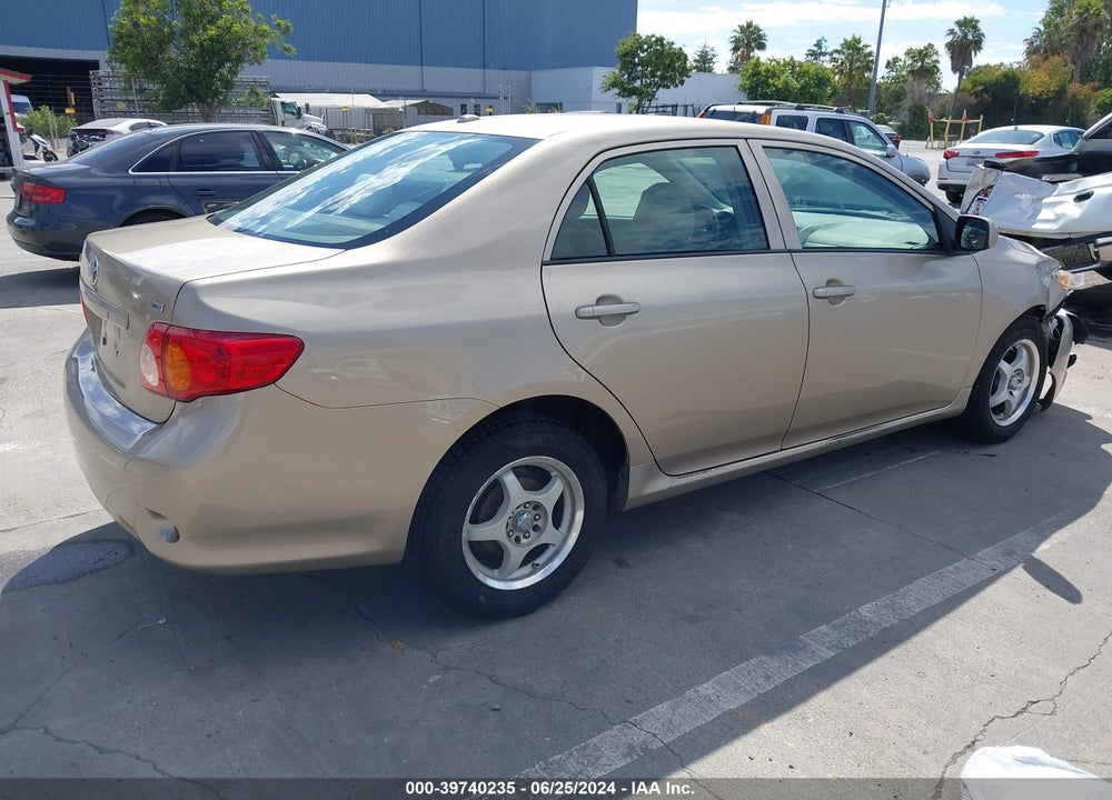 2009 TOYOTA COROLLA LE VIN: 1NXBU40E19Z078921