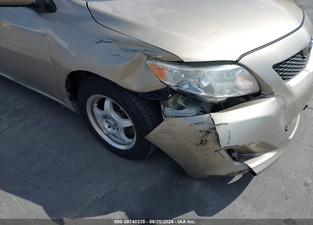 2009 TOYOTA COROLLA LE VIN: 1NXBU40E19Z078921