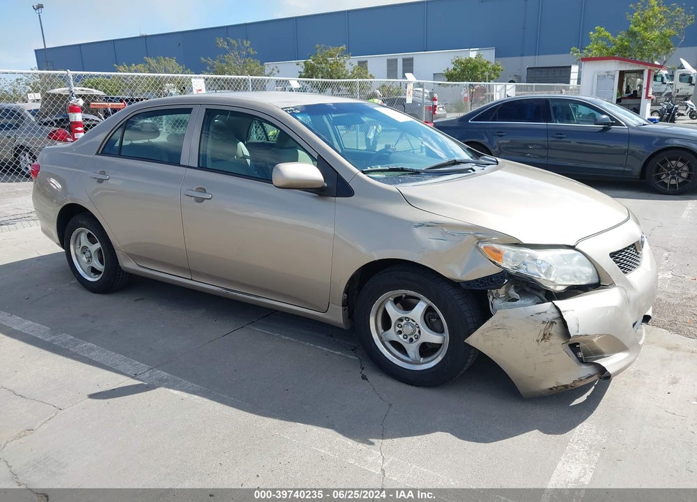 2009 TOYOTA COROLLA LE VIN: 1NXBU40E19Z078921
